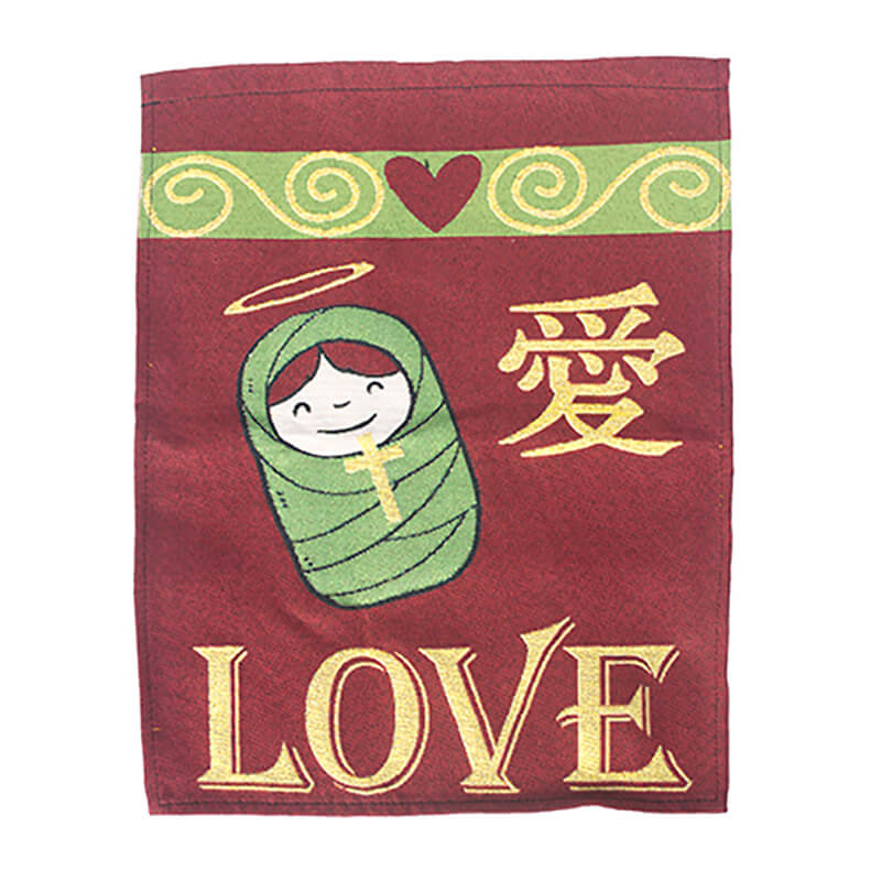 Rectangle banner from a Singapore Christian gift shop