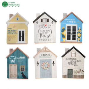 49010202 Ceramic House Decoration 6 Designs