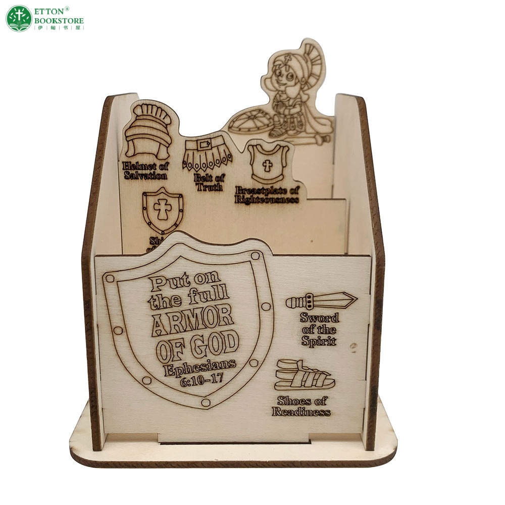 【6 Designs】DIY Coloring Wooden Pencil Holder 填色木制笔筒 - Image 8
