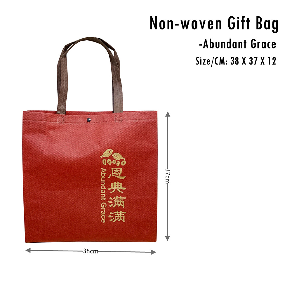 Non-woven Gift Bag- Abundant Grace 礼品袋-恩典满满 | Eco Reusable Gift Bag - Image 5
