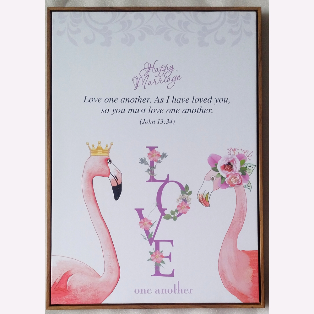 art frame from a Singapore Christian gift shop