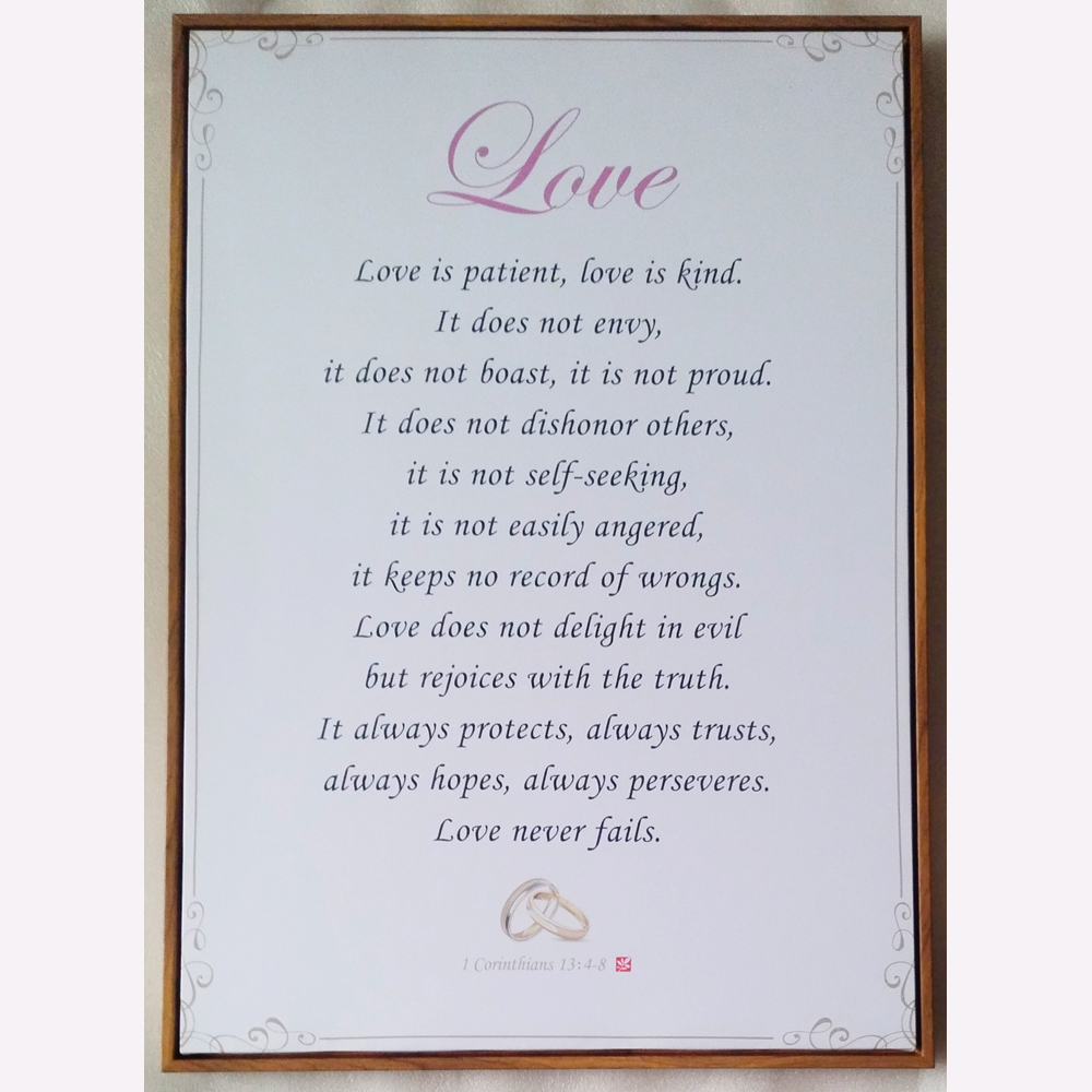 art frame from a Singapore Christian gift shop