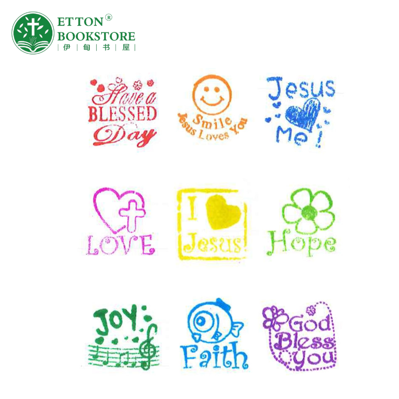 English Stamp Box Set 英文印章套装 - Image 4