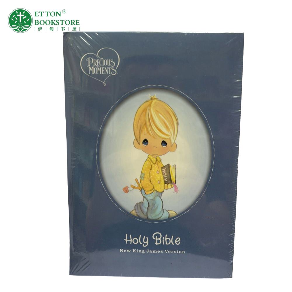 【NKJV】Precious Moments Bible -Blue Hard Cover