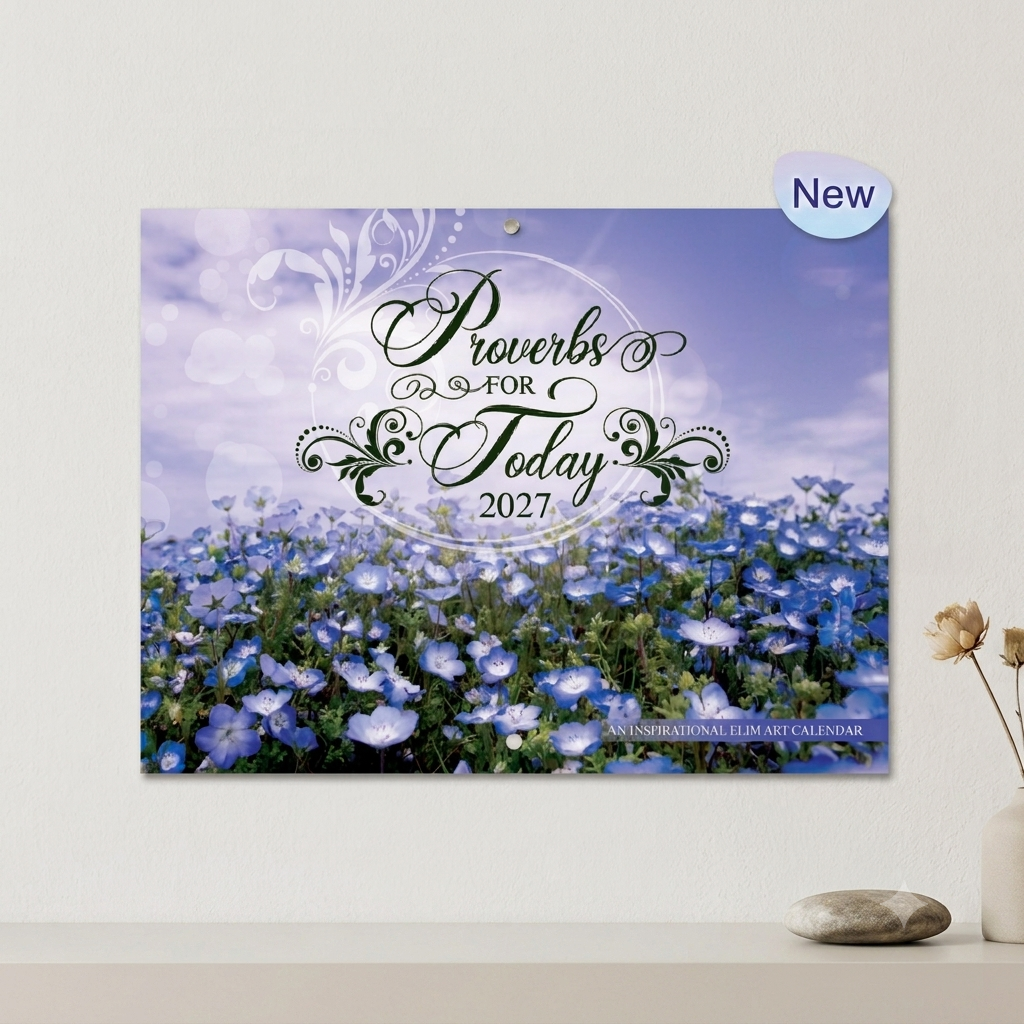 Wall Calendar -Proverbs for today