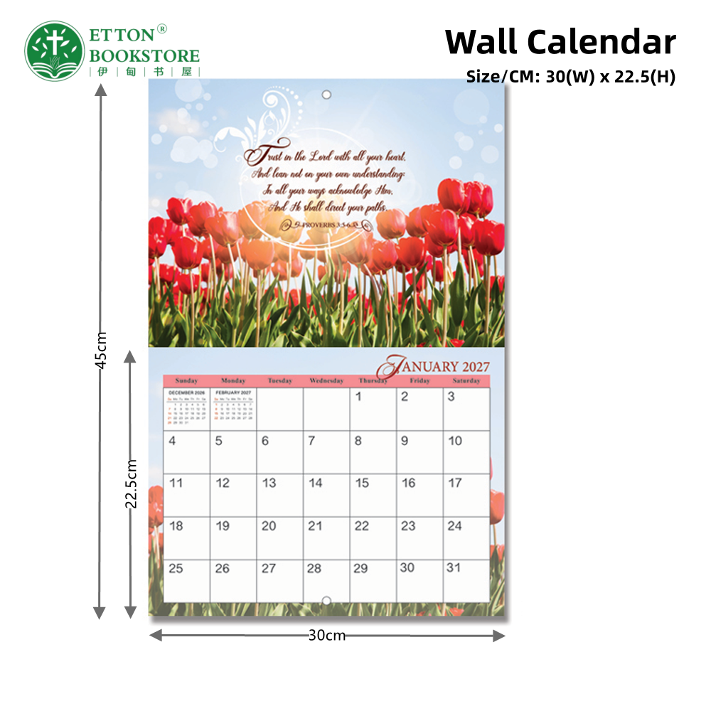 Wall Calendar -Proverbs for today - Image 6