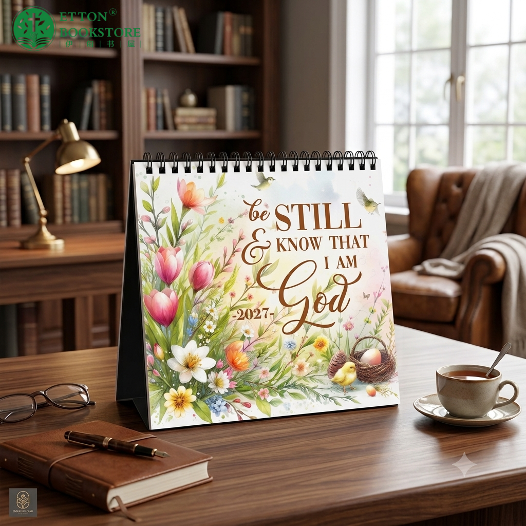 Scripture Desk Calendar 2027 -Be still & know