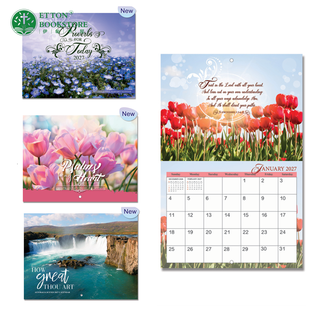 Wall Calendar -Proverbs for today - Image 4