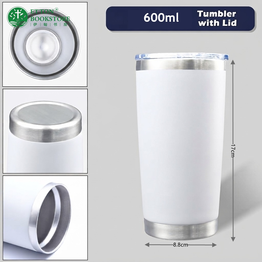 600ml Travel Mug -Be Strong and Courageous. Joshua 1:9 手持商务杯 - Image 4